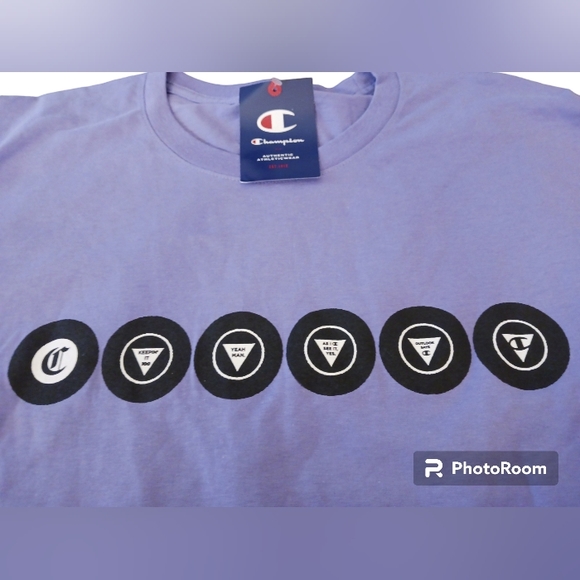 NWT Champion mens XXL t-shirt.  Purple. - Picture 2 of 8